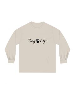 Dog Life Long Sleeve T-Shirt-Sand-2XL