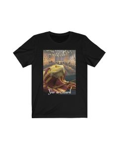 Yer a Lizard Unisex Jersey Short Sleeve Tee-Black-M